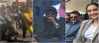 Many big stars reached to watch India-Pakistan match!